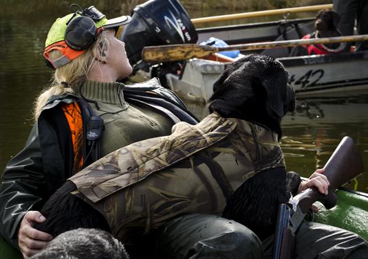 Dagens jakthundar har det bra! Foto: Rikard Lewander