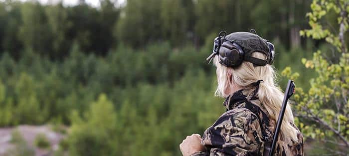 Jägare mittemellan gaphalsarna