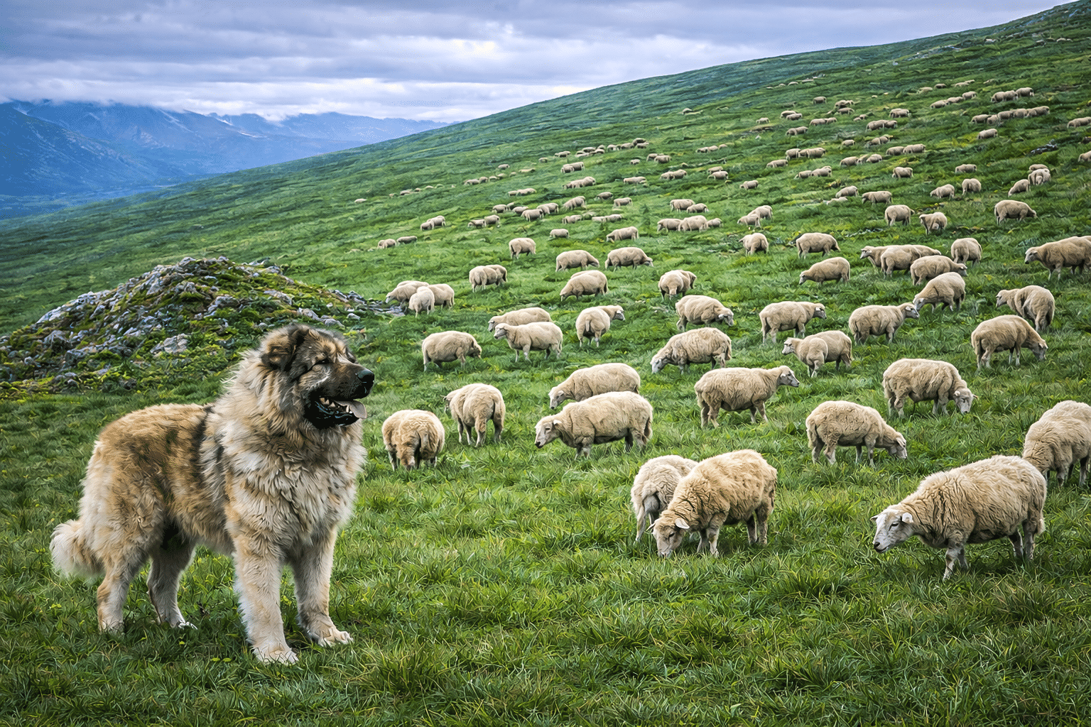 Att låta boskapshund och varg döda varandra – bättre än ett skott?